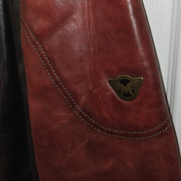 MATCHLESS CIRCULAR ROAD 115TH CELEBRATION LEATHER BOMBER JACKET - Picture 6 of 16